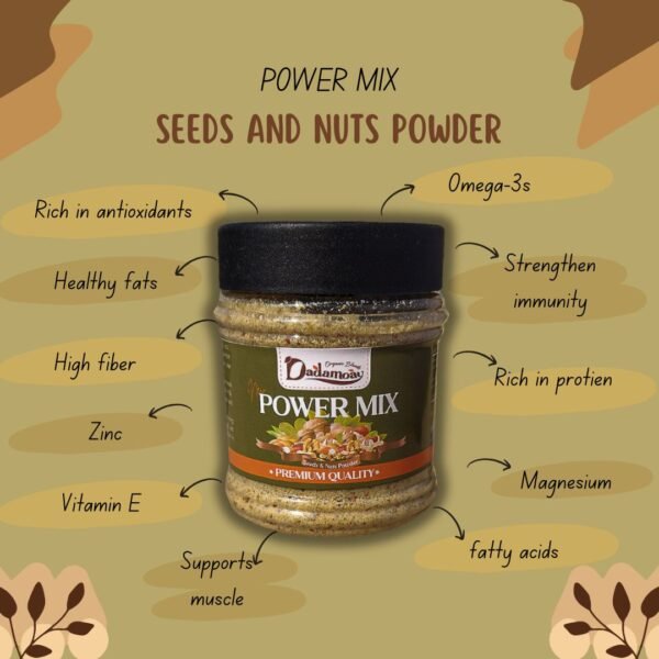seeds and nuts powder
